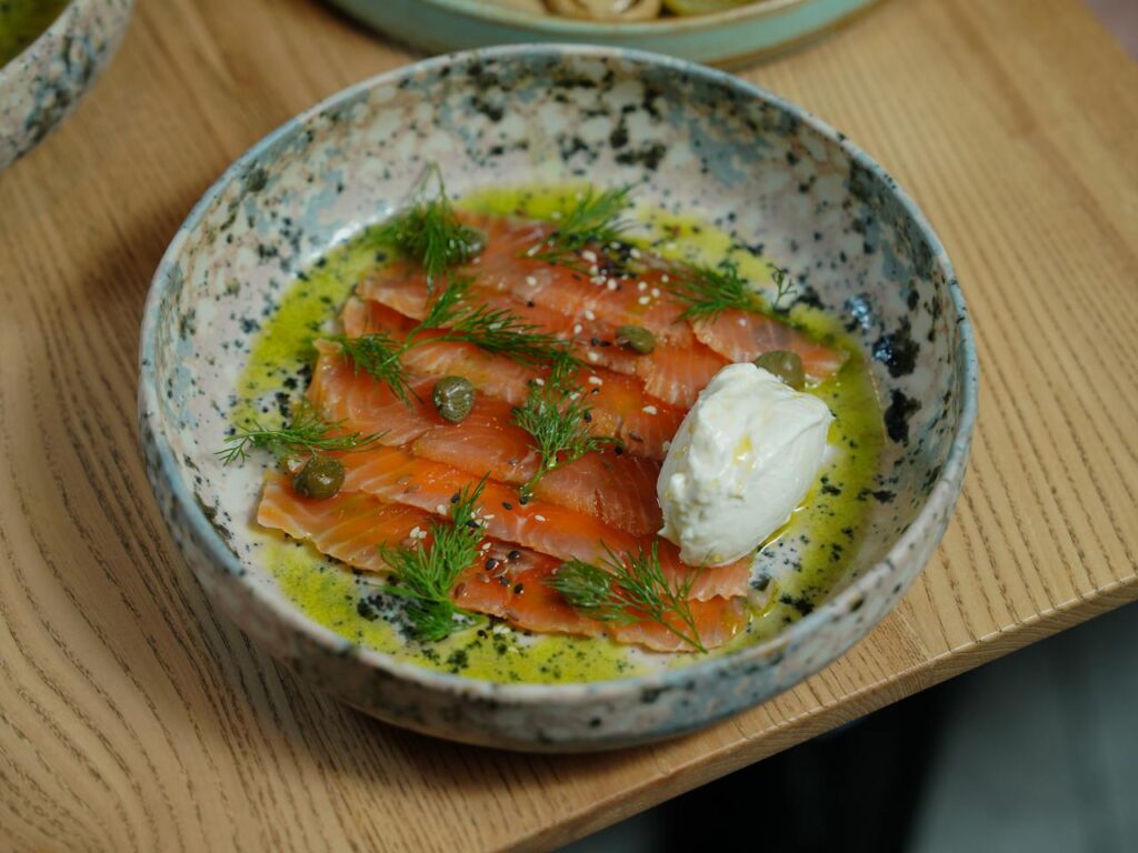 Baked Salmon with Dill